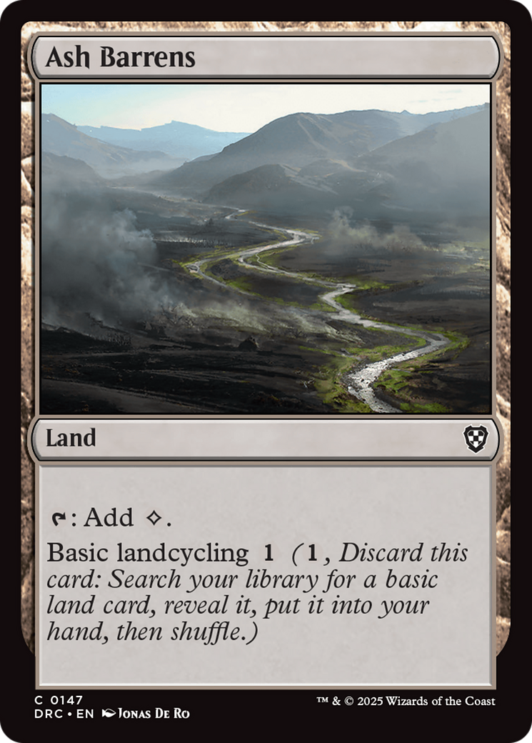 Ash Barrens [Aetherdrift Commander]-1