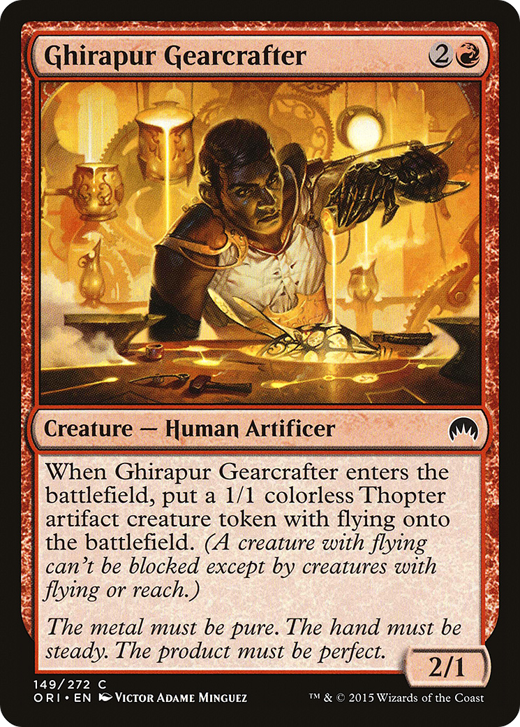 Ghirapur Gearcrafter [Magic Origins]-1