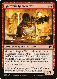 Ghirapur Gearcrafter [Magic Origins]-1