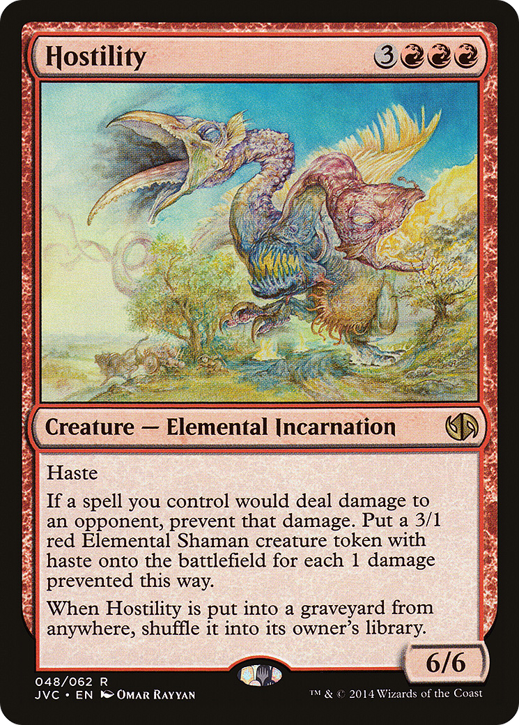 Hostility [Duel Decks Anthology]-1