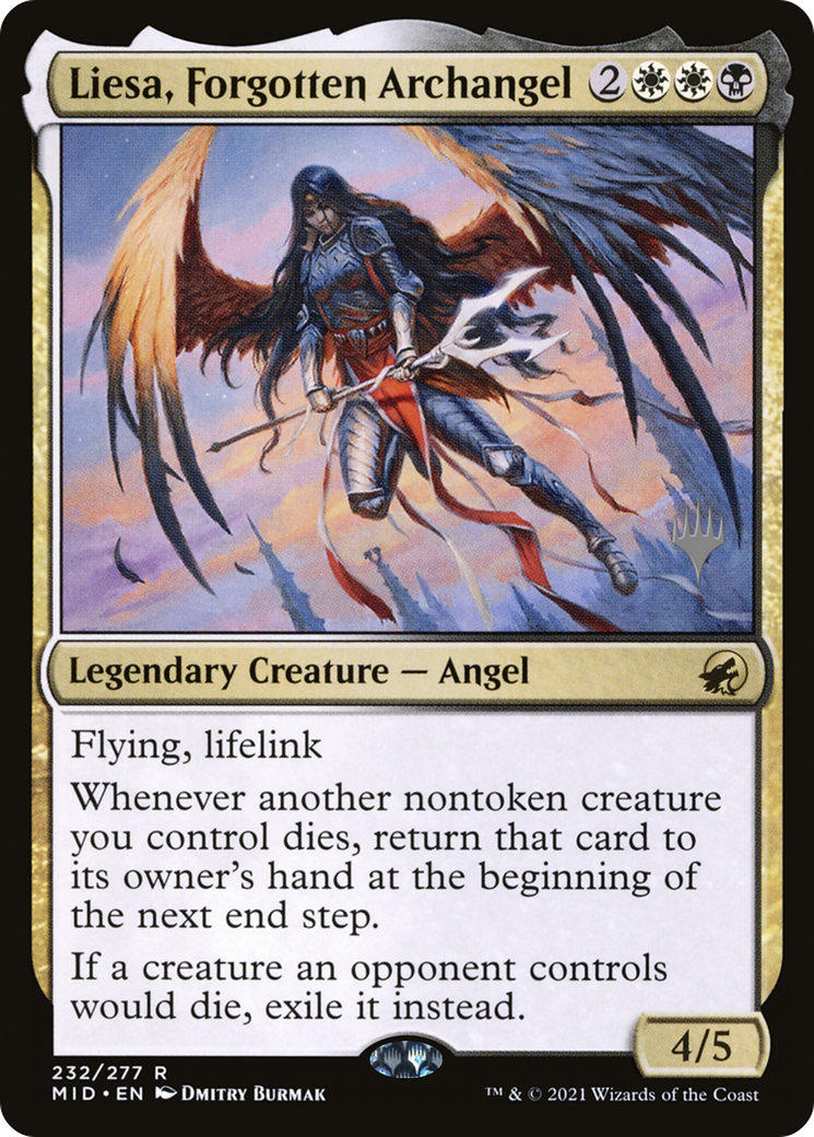 Liesa, Forgotten Archangel (Promo Pack) [Innistrad: Midnight Hunt Promos]-1