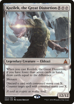 Kozilek, the Great Distortion [Oath of the Gatewatch]-1