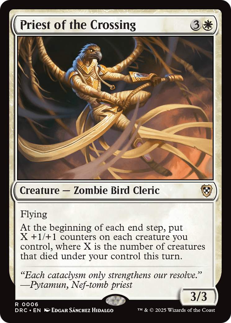 Priest of the Crossing [Aetherdrift Commander]-1