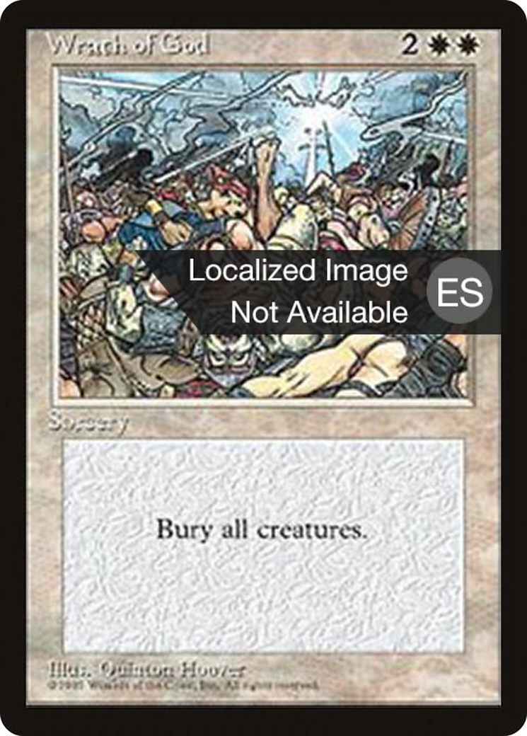 Wrath of God (4BB-308) - Fourth Edition Foreign Black Border-1