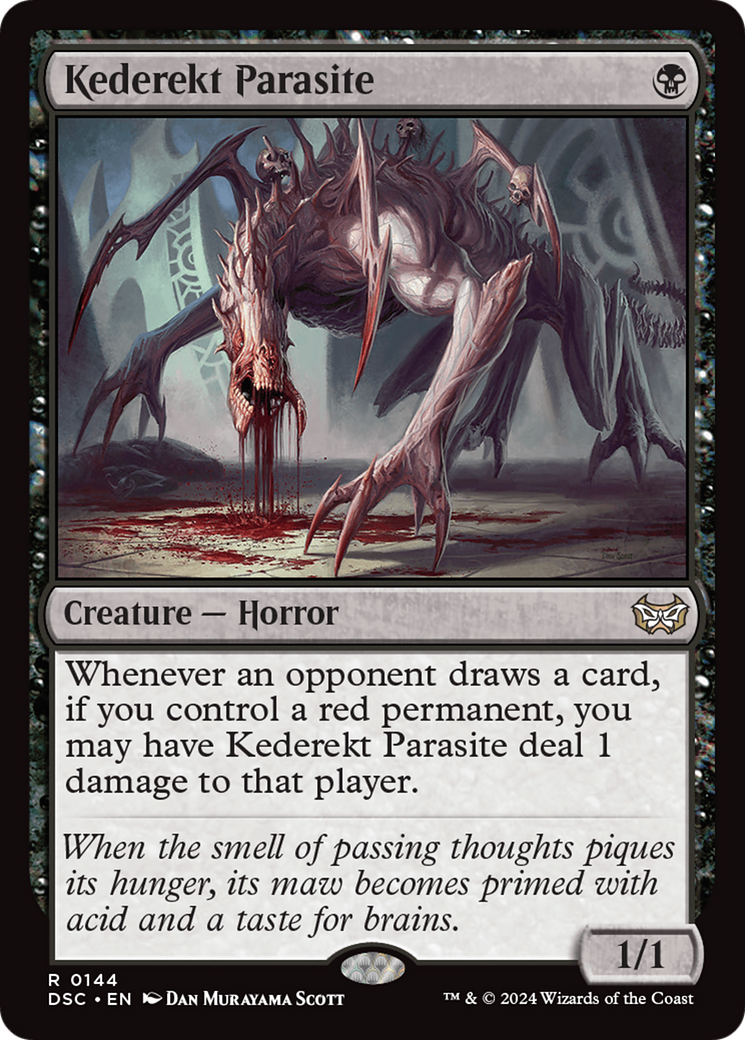 Kederekt Parasite [Duskmourn: House of Horror Commander]-1