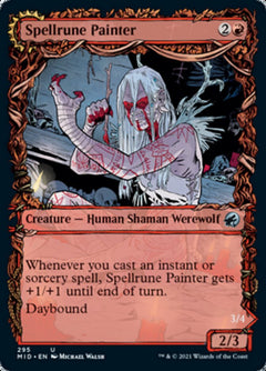 Spellrune Painter // Spellrune Howler (Showcase Equinox) [Innistrad: Midnight Hunt]-1