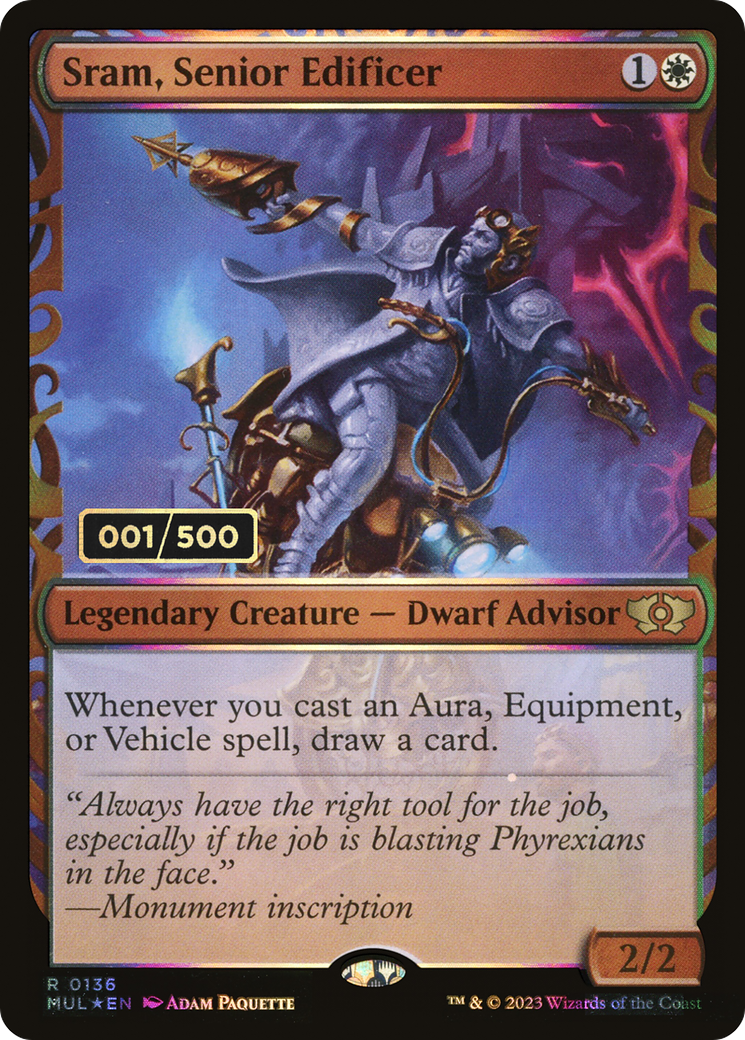 Sram, Senior Edificer (Serialized) [Multiverse Legends]-1