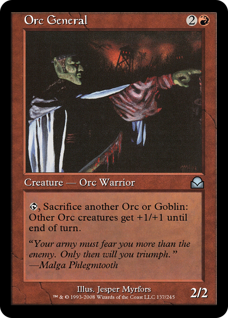 Orc General (ME2-137) - Masters Edition II-1