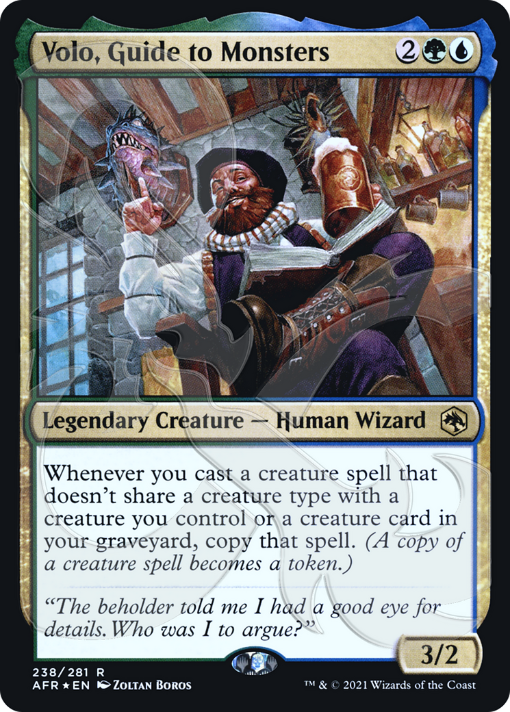 Volo, Guide to Monsters (AFR&-238) - Adventures in the Forgotten Realms Promos Foil-1