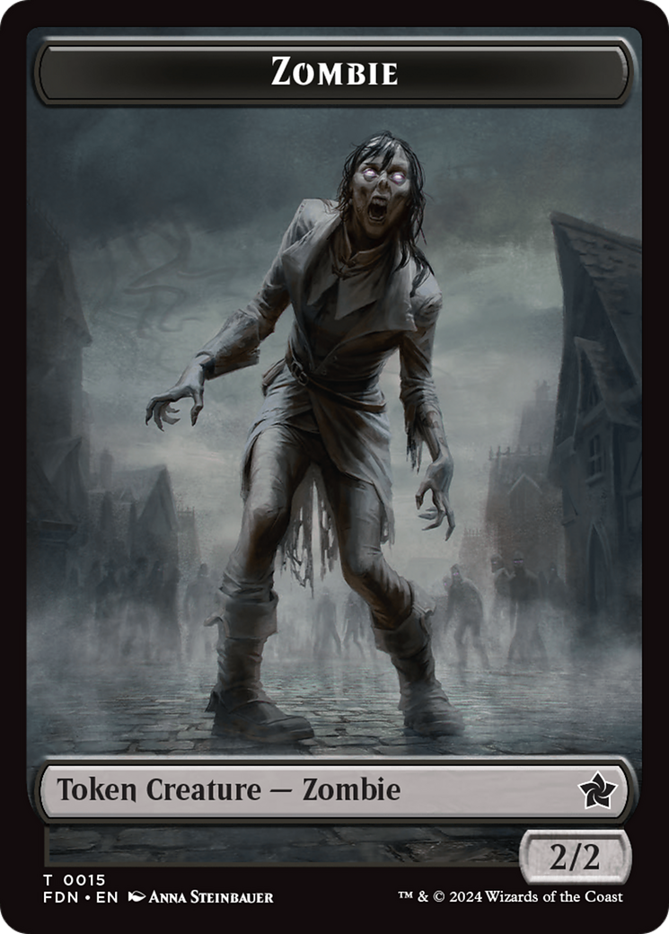 Rat (0014) // Zombie Double-Sided Token [Foundations Tokens]-2