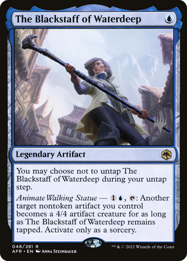 The Blackstaff of Waterdeep (Promo Pack) [Dungeons & Dragons: Adventures in the Forgotten Realms Promos]-1