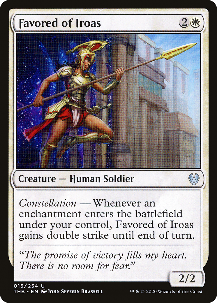 Favored of Iroas [Theros Beyond Death]-1
