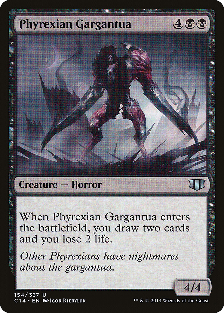 Phyrexian Gargantua [Commander 2014]-1