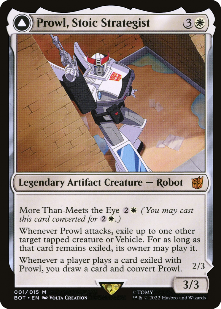 Prowl, Stoic Strategist // Prowl, Pursuit Vehicle [Transformers]-3