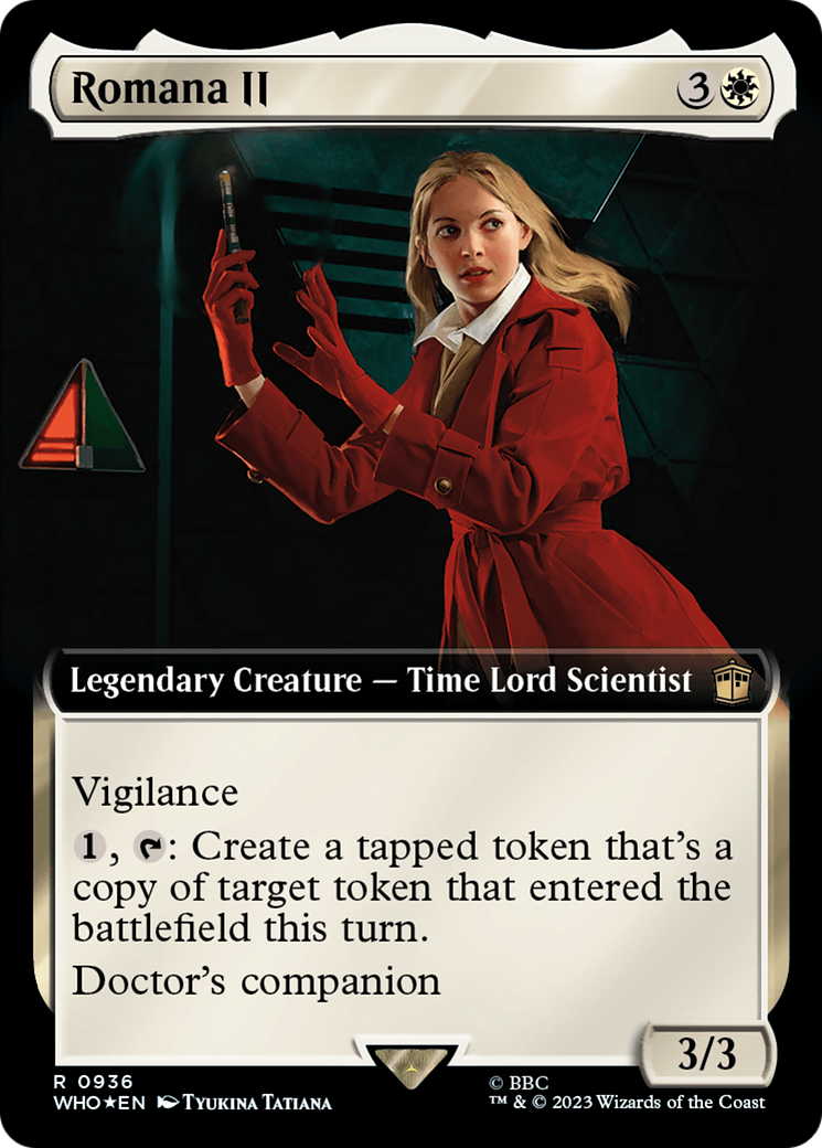 Romana II (Extended Art) (Surge Foil) [Doctor Who]-1