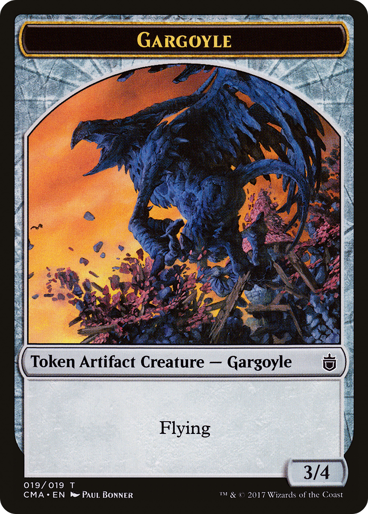 Gargoyle Token [Commander Anthology Tokens]-1