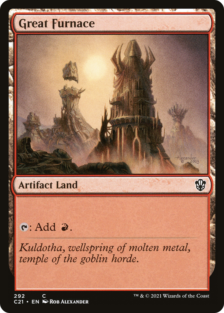 Great Furnace [Commander 2021]-1