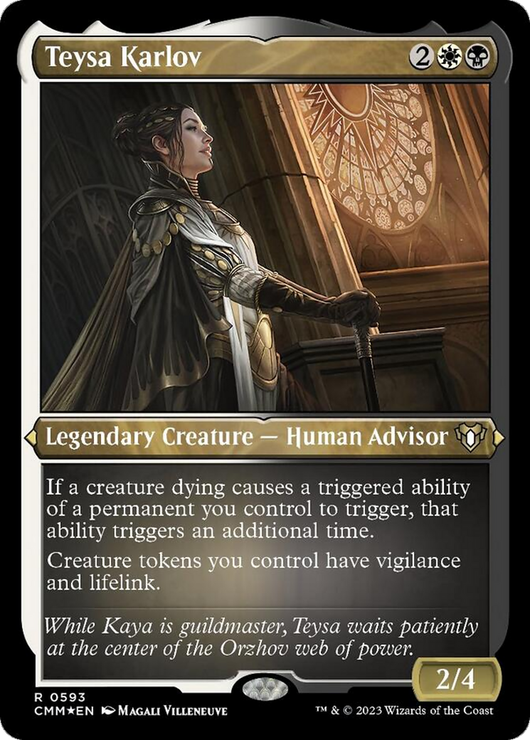 Teysa Karlov (Foil Etched) [Commander Masters]-1