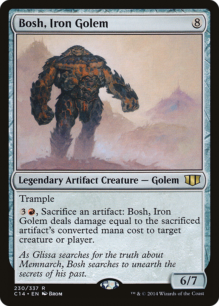 Bosh, Iron Golem [Commander 2014]-1