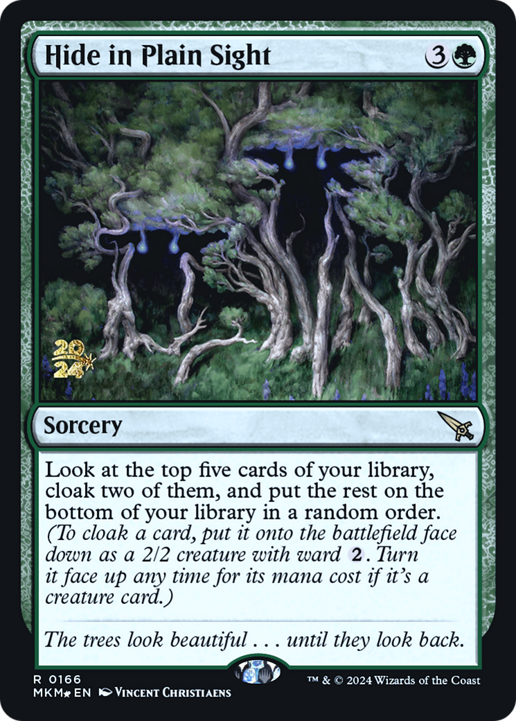 Hide in Plain Sight [Murders at Karlov Manor Prerelease Promos]-1