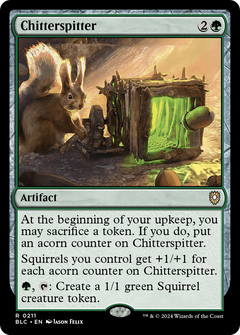 Chitterspitter [Bloomburrow Commander]-1