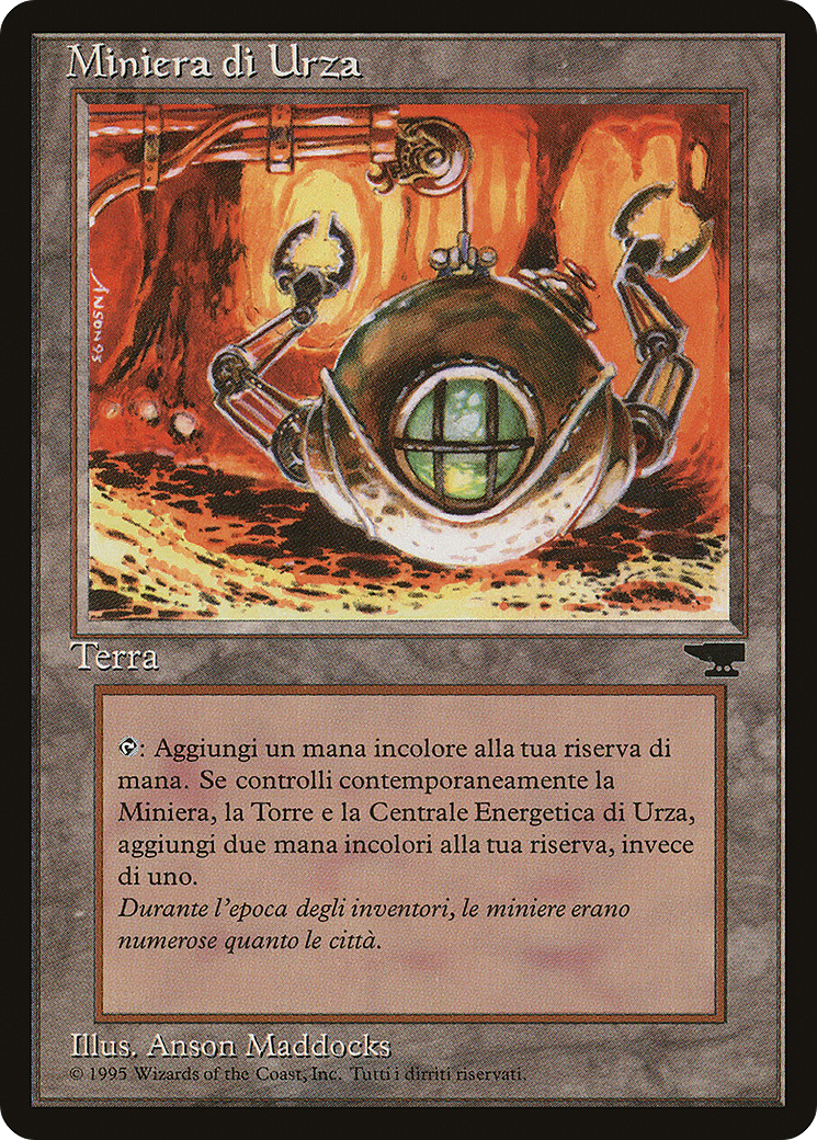 Urza's Mine (Mouth) (Italian) - "Miniera di Urza" (REN-) - Rinascimento-1