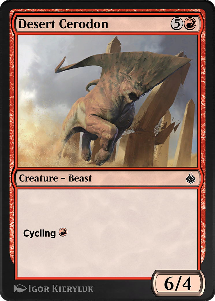 Desert Cerodon (AKR-151) - Amonkhet Remastered-1