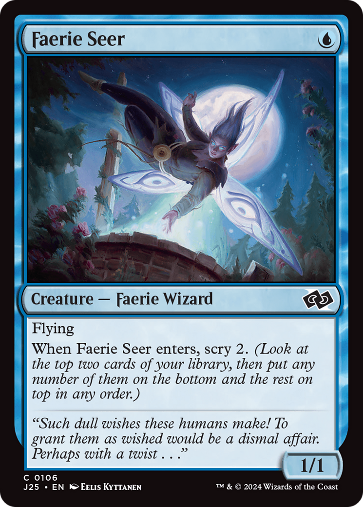 Faerie Seer [Foundations Jumpstart]-1