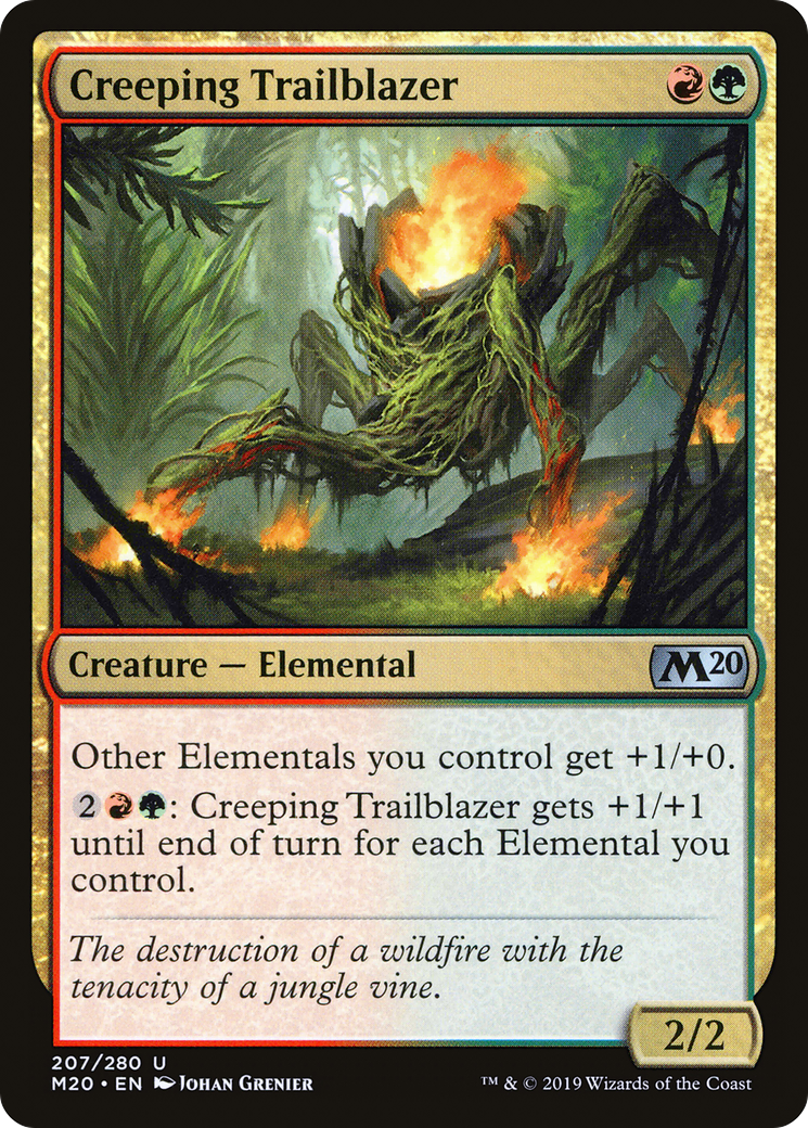 Creeping Trailblazer [Core Set 2020]-1