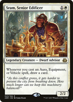 Sram, Senior Edificer [Aether Revolt Promos]-1