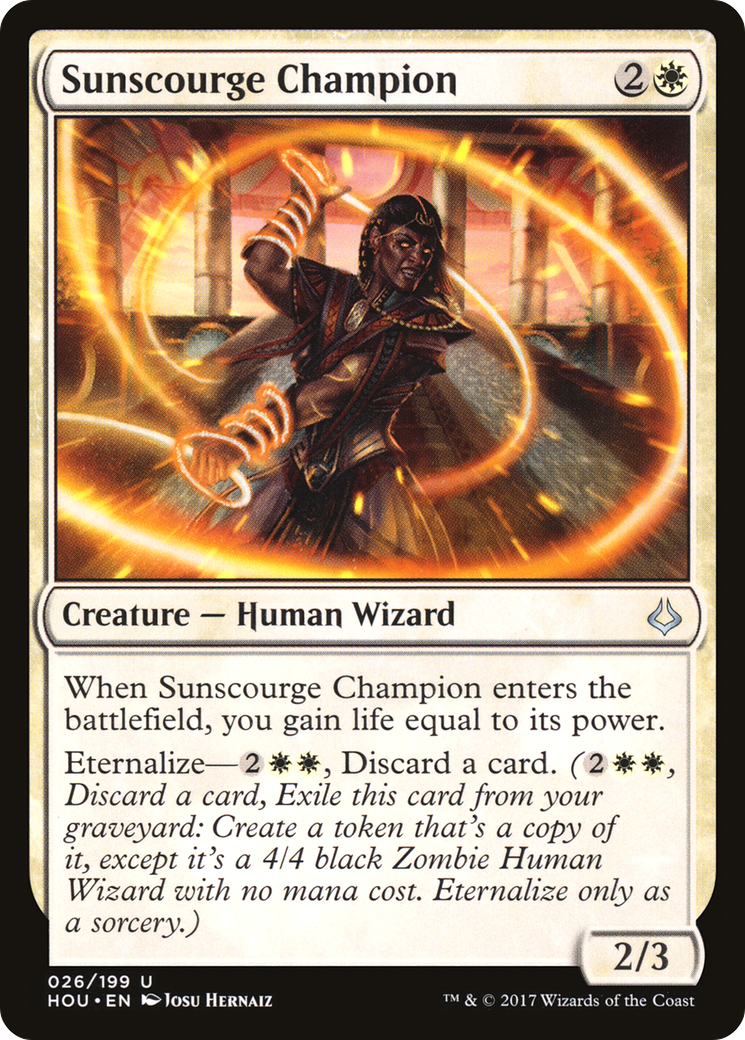 Sunscourge Champion [Hour of Devastation]-1