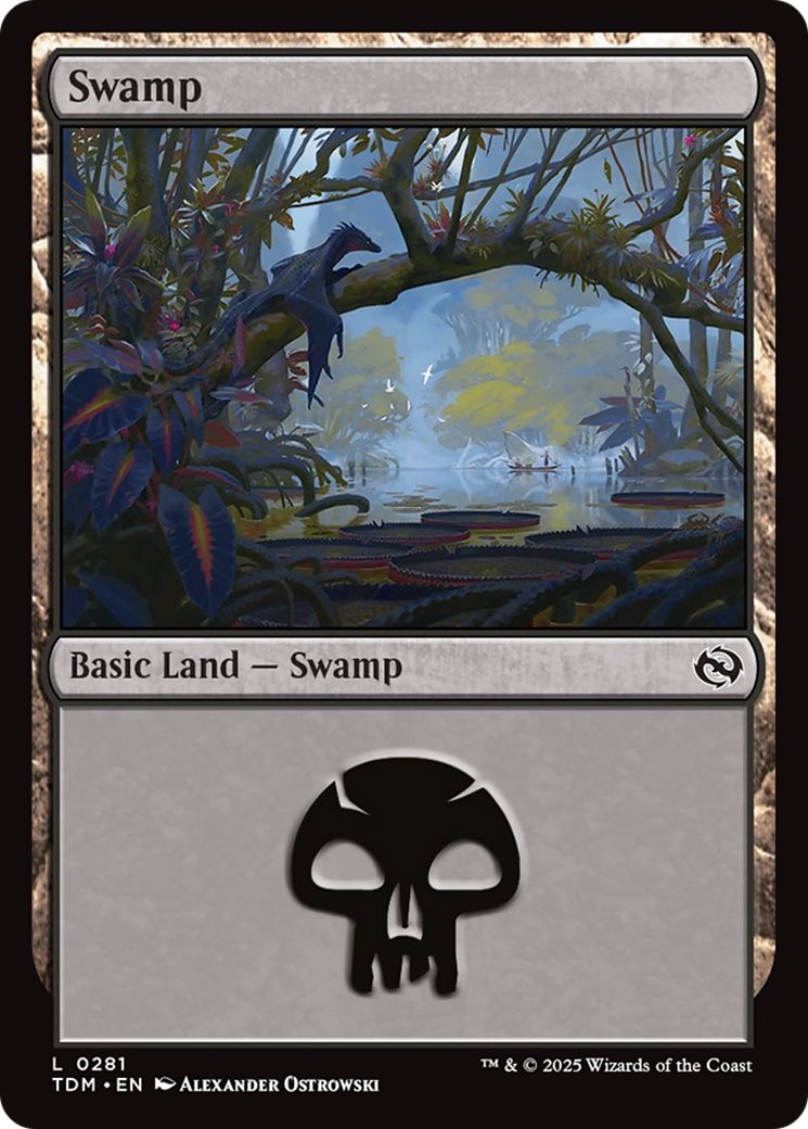 Swamp (0281) [Tarkir: Dragonstorm]-1