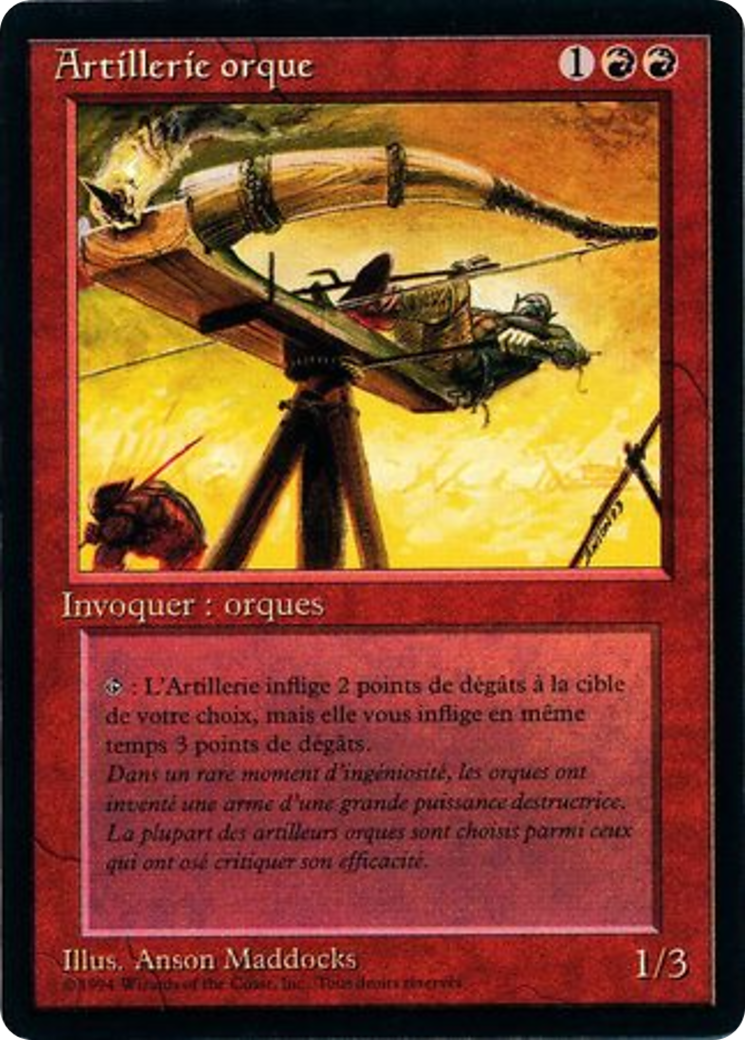 Orcish Artillery (FBB-) - Foreign Black Border-1