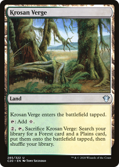 Krosan Verge [Commander 2020]-1