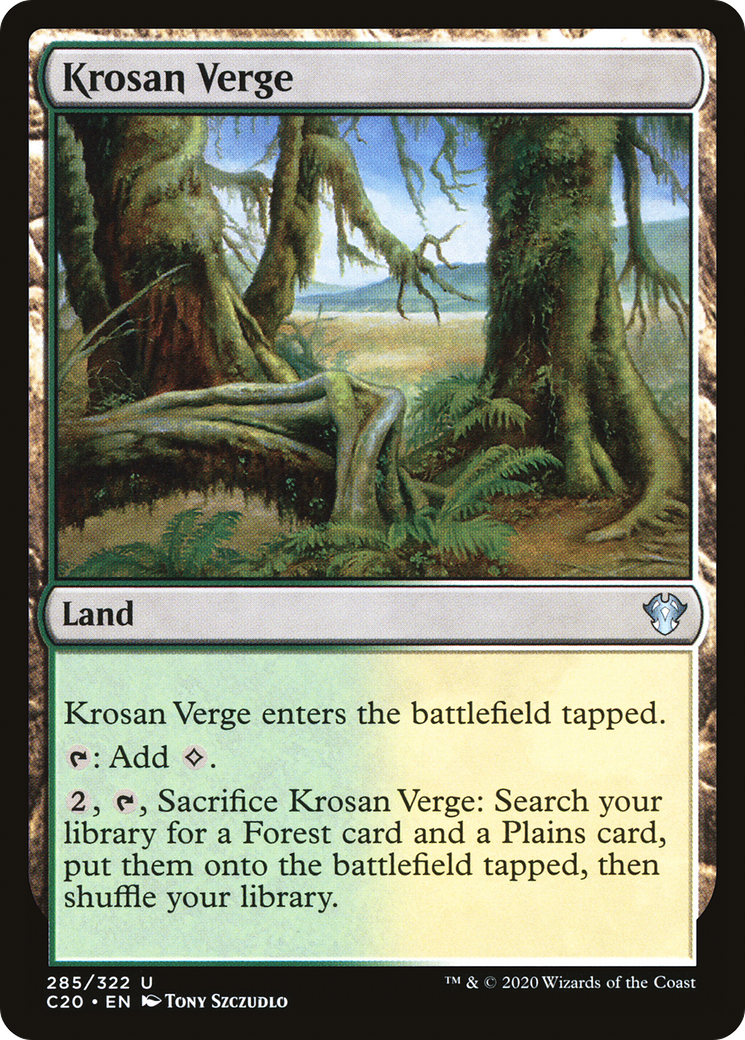 Krosan Verge [Commander 2020]-1