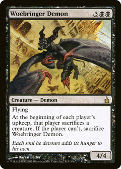 Woebringer Demon (RAV-113) - Ravnica: City of Guilds-1