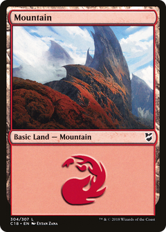 Mountain (304) [Commander 2018]-1
