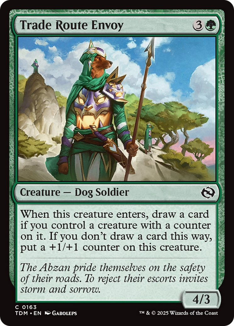 Trade Route Envoy (TDM-163) - Tarkir: Dragonstorm-1