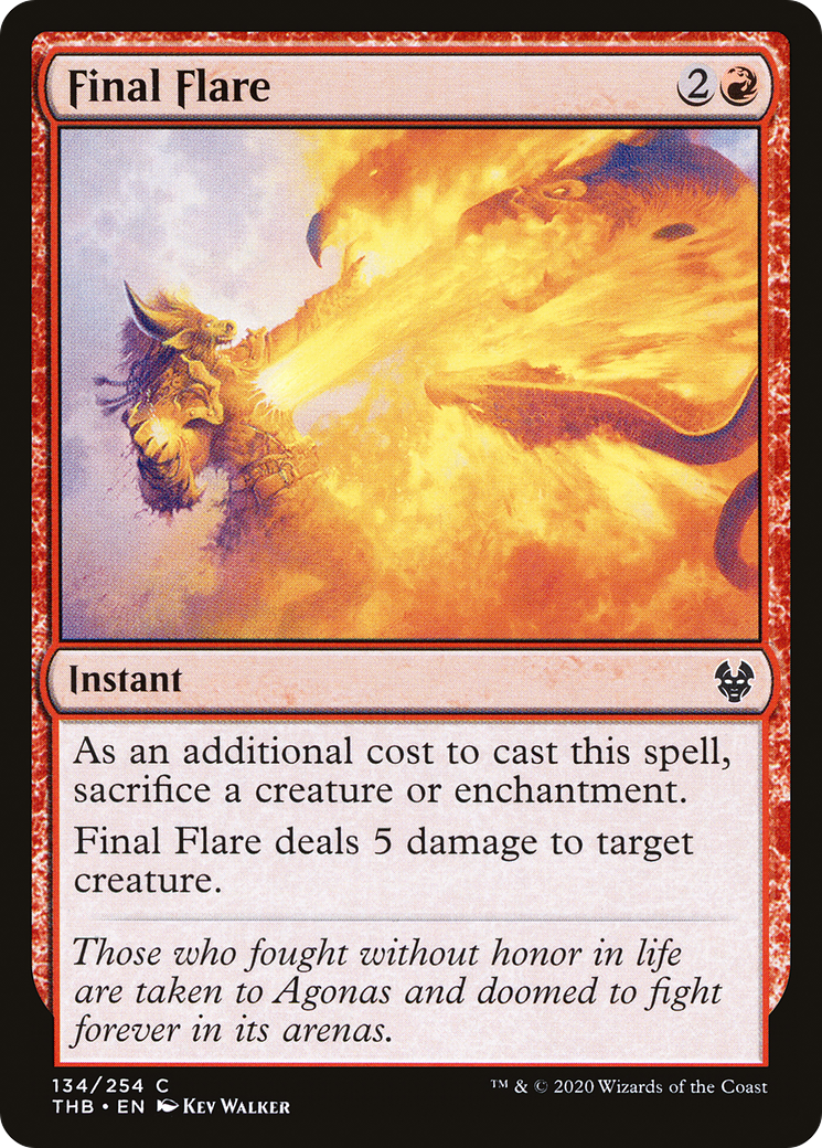 Final Flare [Theros Beyond Death]-1