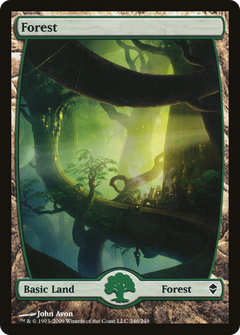 Forest (246) [Zendikar]-1