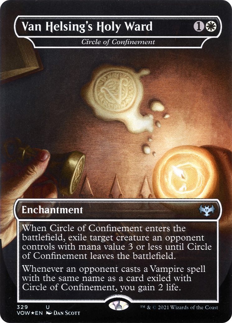 Circle of Confinement - Van Helsing's Holy Ward [Innistrad: Crimson Vow]-1