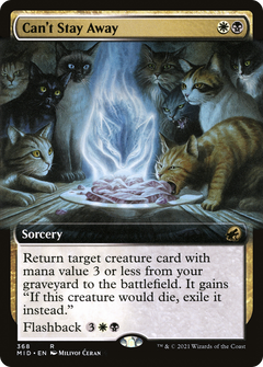 Can't Stay Away (Extended Art) [Innistrad: Midnight Hunt]-1
