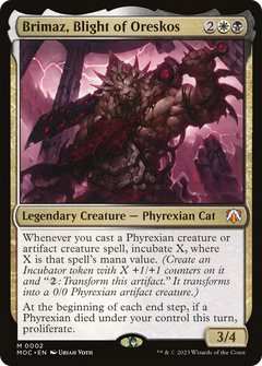 Brimaz, Blight of Oreskos [March of the Machine Commander]-1