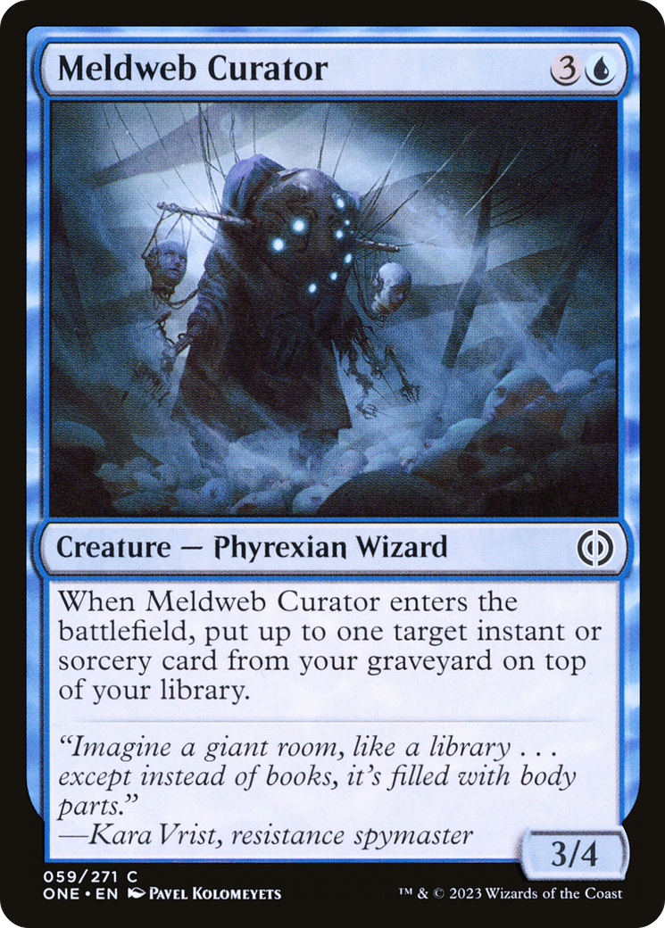 Meldweb Curator [Phyrexia: All Will Be One]-1