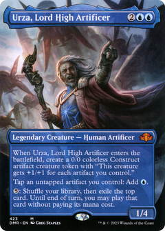 Urza, Lord High Artificer (Borderless) (DMR-423) - Dominaria Remastered (Borderless)-1
