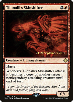 Tilonalli's Skinshifter (PRE-170) - Ixalan Promos Foil-1