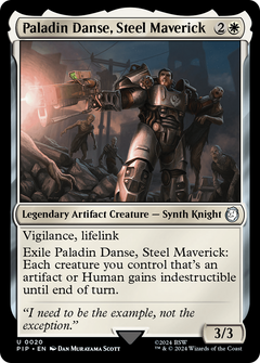 Paladin Danse, Steel Maverick [Fallout]-1