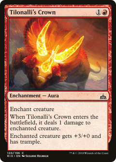 Tilonalli's Crown (RIX-120) - Rivals of Ixalan-1