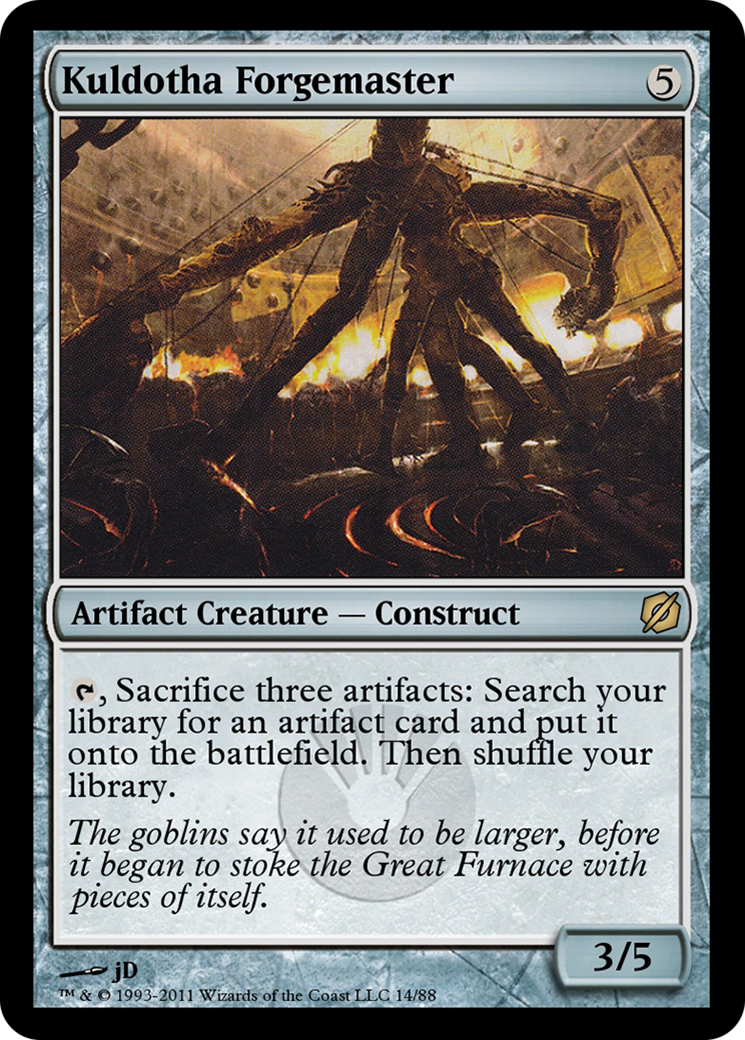 Kuldotha Forgemaster (TD2-014) - Duel Decks: Mirrodin Pure vs. New Phyrexia-1