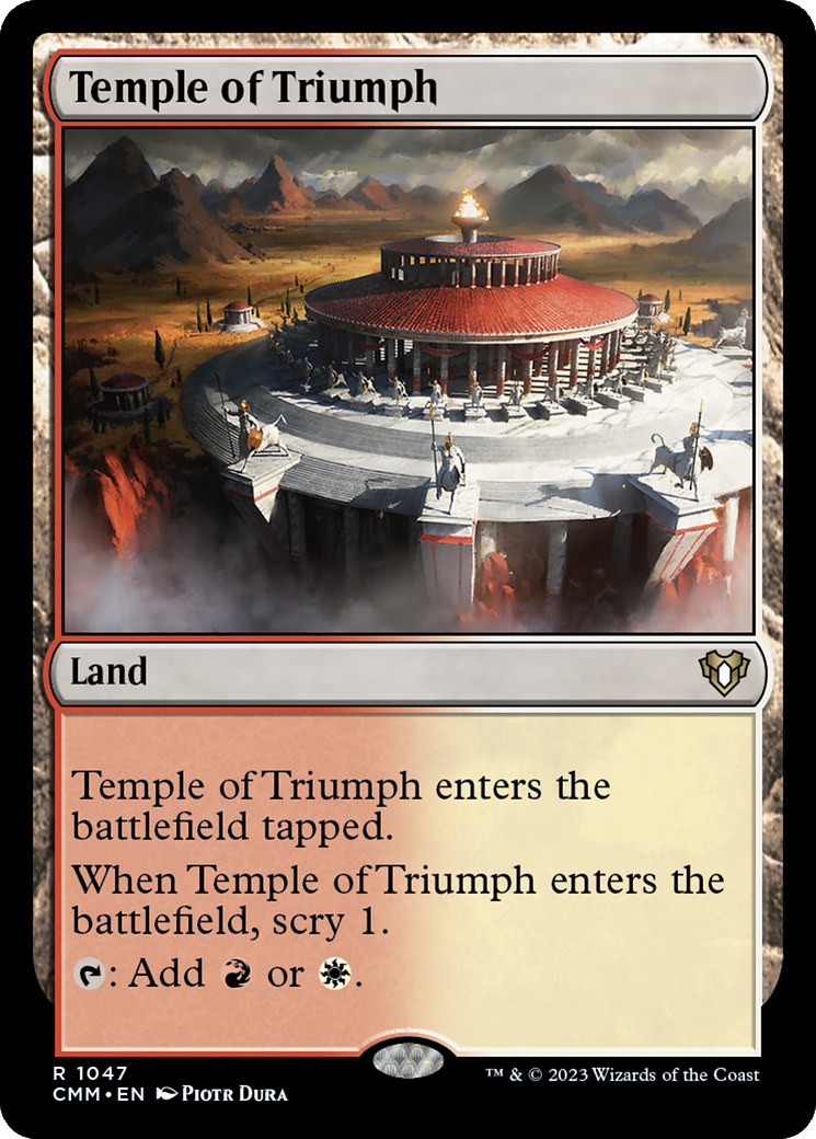 Temple of Triumph [Commander Masters]-1